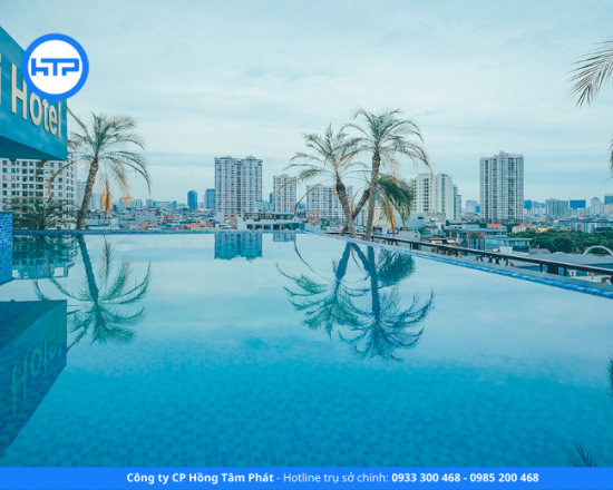 Keo chà ron men sứ hồ bơi