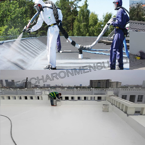 Cách bơm men chống thấm cho ron sân thượng