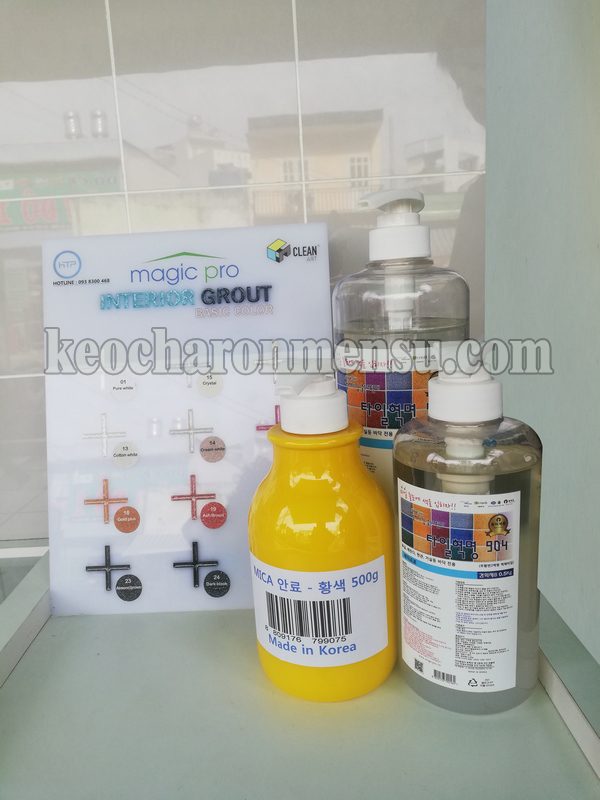 keo ron men sứ